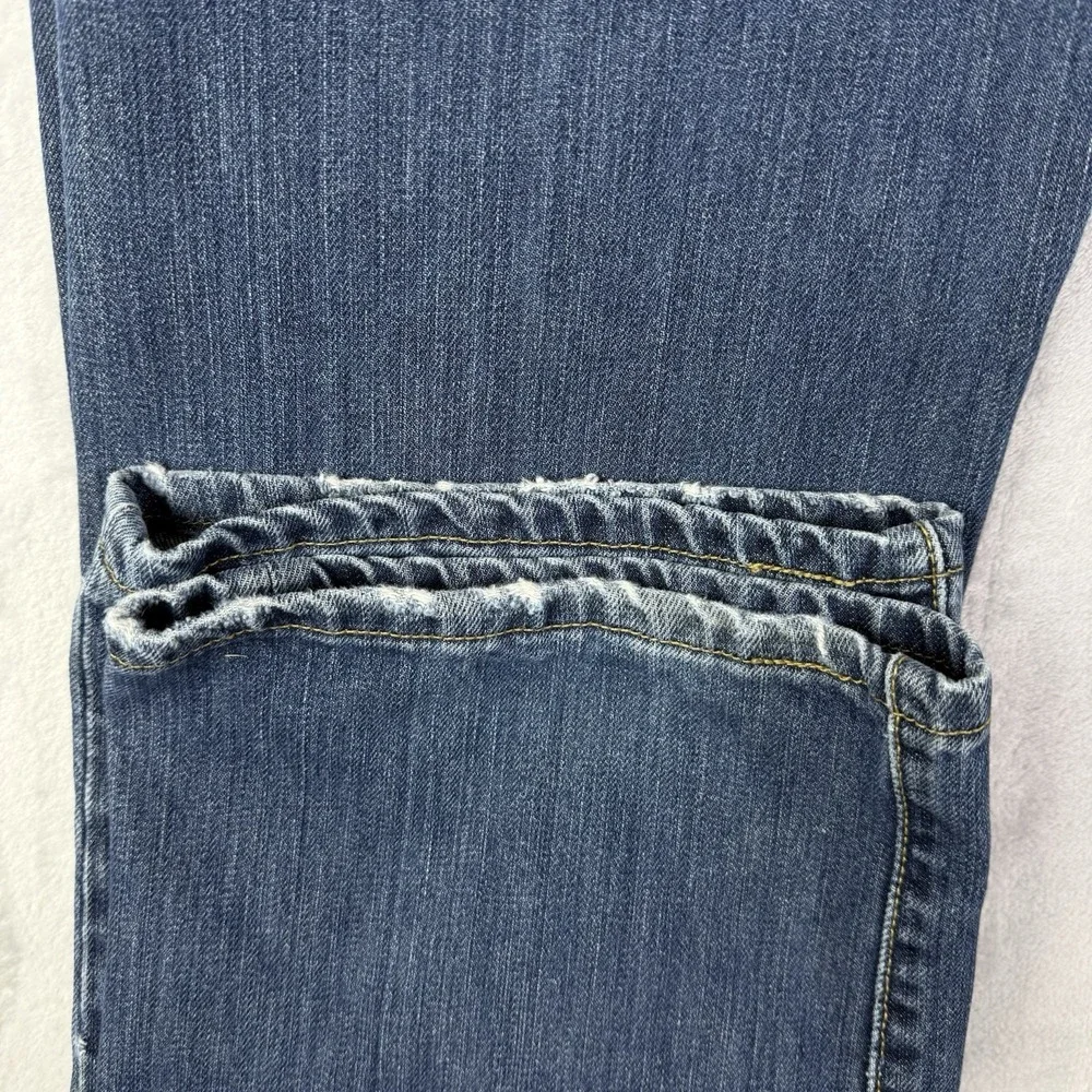 2000s Levis‎ 501 Jeans 36 x 34 Medium Wash Denim Button Fly Mexico Paper Tag